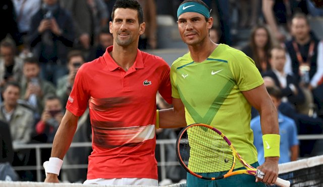 Rafael Nadal y Novak Djokovic